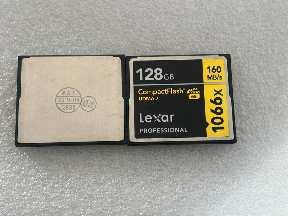 Lexar Professional 1066x 128GB CompactFlash  UDMA7 CF Card Without image labels - Image 1 of 2