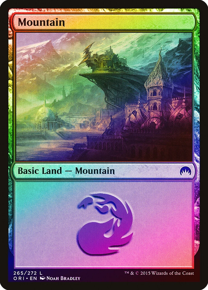 Mountain (265) FOIL Magic Origins NM Basic Land MAGIC GATHERING CARD ABUGames - Image 1 of 1