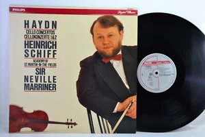 SCHIFF MARRINER HAYDN Cello Concertos - Philips LP 1988 - Picture 1 of 9