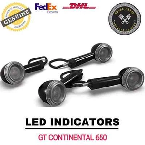 LED Indicators (Front & Rear) Fit for Royal Enfield CONTINENTAL GT 650 - Picture 1 of 6