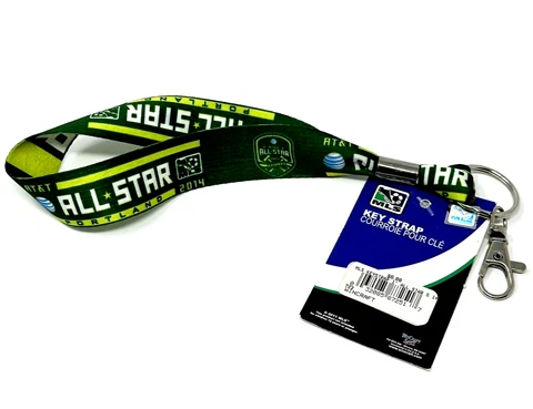 MLS Portland Timbers Soccer Football Lanyard Keychain All-Star Event 2014 New WT Cover