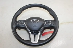 2017-2020 Infiniti Q60 Steering Wheel Assembly OEM FE53 - Foto 1 di 20