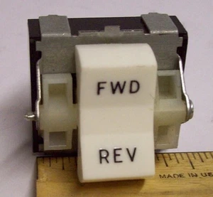 Cutler-Hammer / Eaton  - 8130K20J15V51 - Center-Off Motor Rev Rocker Switch - Picture 1 of 3