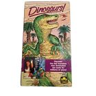 Dinosaurs! VHS 1987 Claymation Golden Book Video Dino Prehistoric Kids Movie 80s