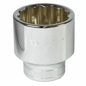 Toma MM métrica profunda de accionamiento de 50 mm 3/4" 12 puntos (lado) para tuercas de cubo Ford Transit - Imagen 1 de 4
