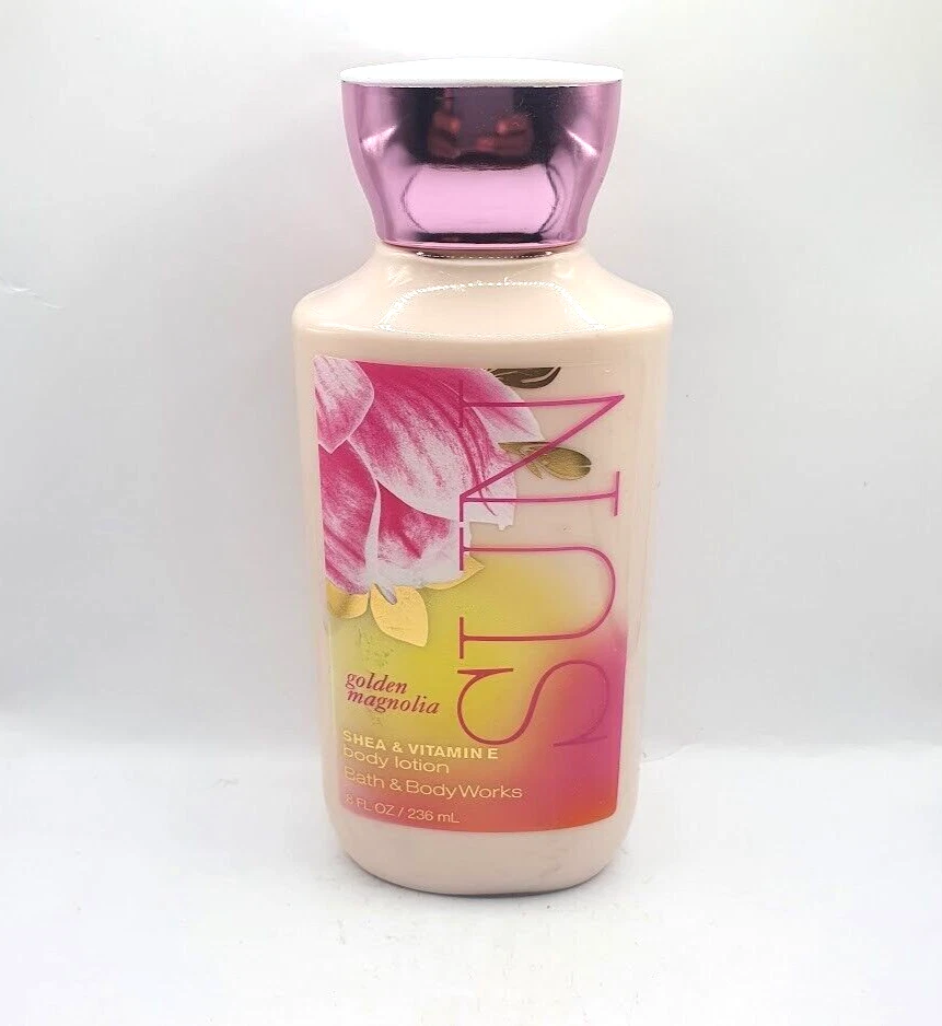 BATH AND BODY WORKS GOLDEN MAGNOLIA LOCIÓN CORPORAL SOLAR 8 FL OZ Foto 1 de 1