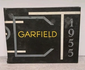 Garfield NJ High School Yearbook 1955 Antique Vintage 50s New Jersey - Imagen 1 de 7