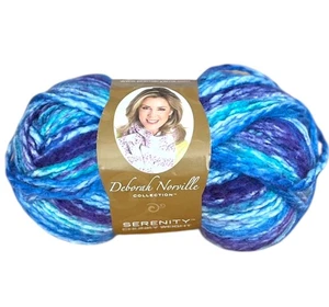 Hilo grueso Premier Deborah Norville Serenity Memphis azul 109 yardas azul índigo - Imagen 1 de 6