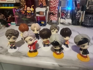 9 BTS K-Pop 2025 McDonald’s Happy Meal TinyTan Figures Lot - Picture 1 of 12