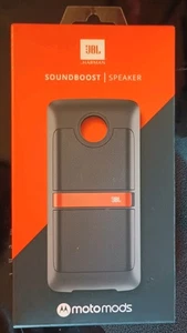 Black JBL SoundBoost Moto Mod Speaker for Motorola Moto Z Phones - Picture 1 of 10