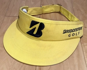 Bridgestone Golf B330 Visor Hat Adjustable Yellow Adult - Picture 1 of 13