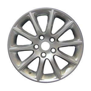 Refurbished 17x6.5 Painted Silver Wheel fits 2007-2011 Suzuki SX4 560-72702 - Picture 1 of 1