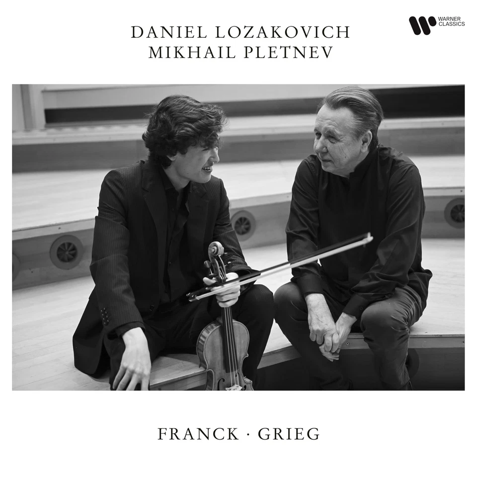 5021732344984 Daniel Lozakovich and Mikhail Pletnev Franck & Grieg: Violin - Image 1 of 1