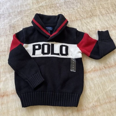Ralph Lauren Polo Boys Sweater. M 10-12 Brand New Without Tag. - Image 1 of 3