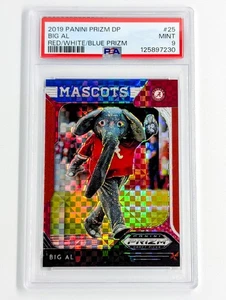 Panini Prizm Draft Picks 2019 rojo blanco y azul Prizm Big Al/99 PSA 9 Alabama - Imagen 1 de 2