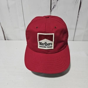 Marlboro Racing Team Snap Back Hat Vintage Made In USA - Bild 1 von 4
