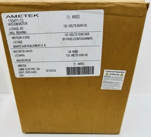 Ametek Lamb 120V 5.7" 2-Stage Vacuum Motor 116471-13 - Picture 1 of 3