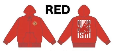 Parka roja Sareee Stardom L para mujer sudadera con capucha de lucha libre profesional nueva Foto 1 de 4