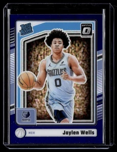 Donruss Optic Rated Rookie 2024-25 púrpura Jaylen Wells Memphis Grizzlies #252 - Imagen 1 de 2