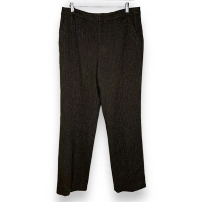 Pantalón Chaps Lana Espiga Pierna Recta Poli Forrado Marrón Tostado Mujer Talla 12 Foto 1 de 4