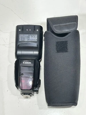 Original  Canon Flash 600 EX RT For Parts Or Repair. READ. - Image 1 of 4