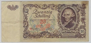 Österreich / Austria Schilling 20 SCHILLING 1950 VF! - Picture 1 of 2
