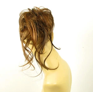 postiche chouchou chignon cheveux chocolat méché cuivré clair ref: 22 en 627c - Bild 1 von 4