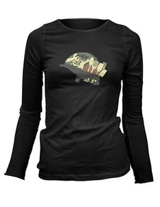 Damen T-Shirt Longsleeve Full Metal Koch - Born to Cook Helm - Bild 1 von 1