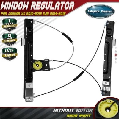 Electric Power Window Regulator for Jaguar XJ 2010-2019 XJR Rear Right Passenger - Image 1 of 4
