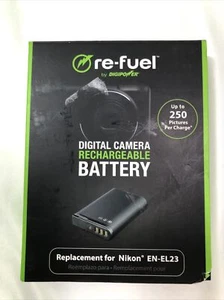 Digipower Re-Fuel Rechargeable Lithium-Ion Replacement Battery for Nikon EN-EL23 - Picture 1 of 3