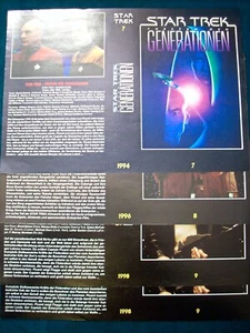 VHS Videocover 4x Stück für STAR TREK Filme wie Treffen der Generationen usw. - Bild 1 von 5