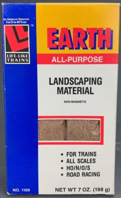 Life-Like Products 01109 Materiales de Paisajismo Modelo Tierra 7oz *2 HO3520 Foto 1 de 4
