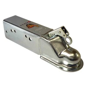 Dexter Zinc Plated Straight Tongue Coupler (4853100) 2-5/16" Ball Socket - Picture 1 of 1