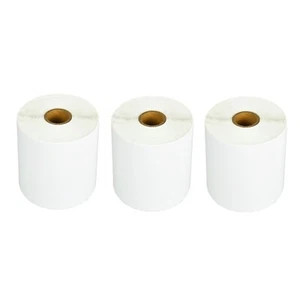 Etiqueta de papel de envío de 3 rollos para Brother TD RD-S01U2 térmica directa 102 mm x 42,8 m - Imagen 1 de 12