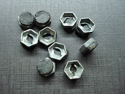 10 NORS 1/8" emblem name plate letter sealer nuts GM Oldsmobile Buick Chevy - Image 1 of 4