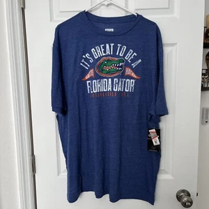 T-shirt University of Florida Gators XXL 2XL UF blu erica arancione nuova - Foto 1 di 4