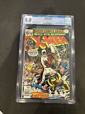 X-Men 109 CGC 8.0 1st Appearance of Weapon Alpha Marvel 1978 White