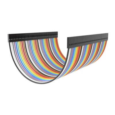 40PCS Dupont Wire Jumper Cables 10cm Female To Female 1P-1P For Arduino - Image 1 of 4