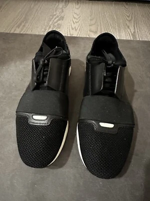 Size 9.5 - Balenciaga Race Runner Black - Image 1 of 4