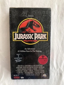 Jurassic Park (VHS, 1993) Factory Sealed - Picture 1 of 5