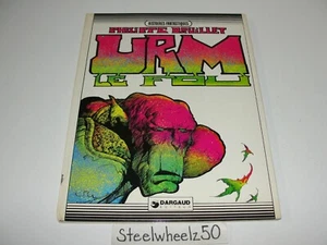 Philippe Druillet Urm Le Fou Volume 2 Art Book Graphic Novel Hardcover 1975 RARE - Imagen 1 de 3