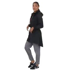 Zuda Giacca Donna Piccola 6 8 Riciclata Sostenibile Cappotto Alto Basso Cappuccio UPF QVC - Foto 1 di 17