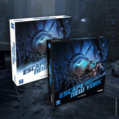 New Escape From New York Kickstarter Board Game + Stretch Goals - Gamefound - Image 1 of 4