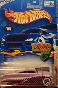 2002 Hot Wheels Mattel Wheels Hot Rod PURPLE PASSION No. 107 - New - Picture 1 of 7