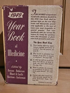 1949 Year Book Of Medicine - Picture 1 of 10