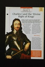 Kings & Queens Maxi Card Charles I and the Divine Right of Kings - Stuarts