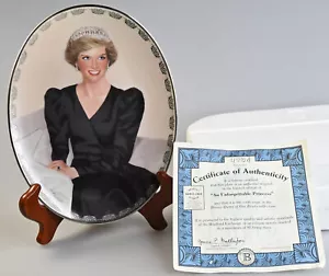 1997 Bradford Diana Queen of our Hearts Collector Plate Unforget Princess #6 - Bild 1 von 2