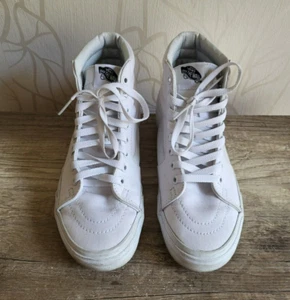 Vans SK8-HI Schuhe Sneaker Unisex Skate Freizeit Weiß Gr. 38,5 - Bild 1 von 7