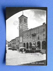 Cartolina Fabriano - Piazza del Comune - 1954 ca. - Picture 1 of 1