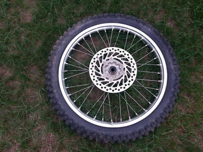 Honda CRF450 2006 buje de rueda delantera rotor de freno de disco CRF250 CR125 crf450r Foto 1 de 4